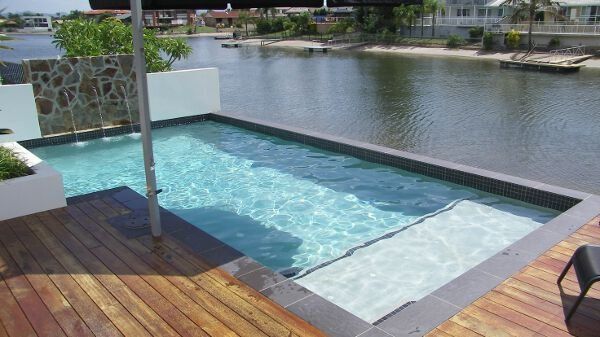 Completed pool renovation